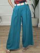 Viscose Pants/Petrol
